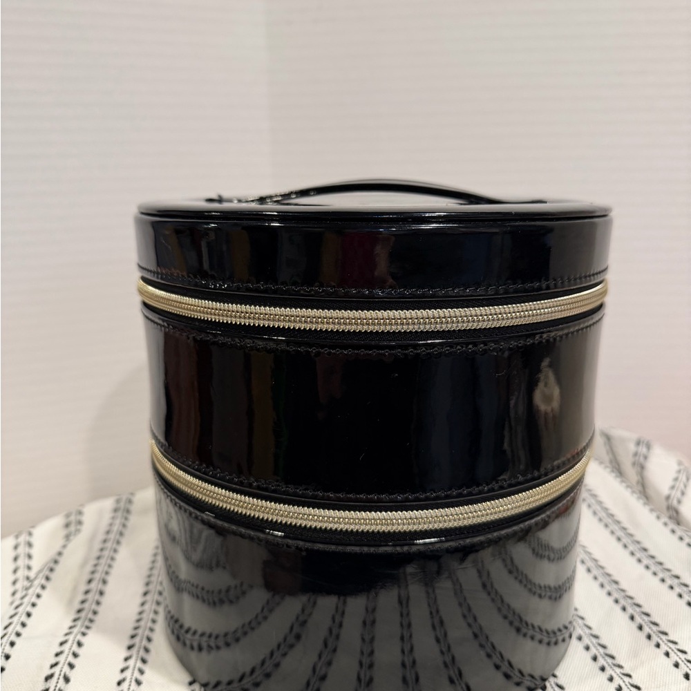 Lancome Makeup Organizer 2 Compartments With Mirror & Zippers -  Makeup Case